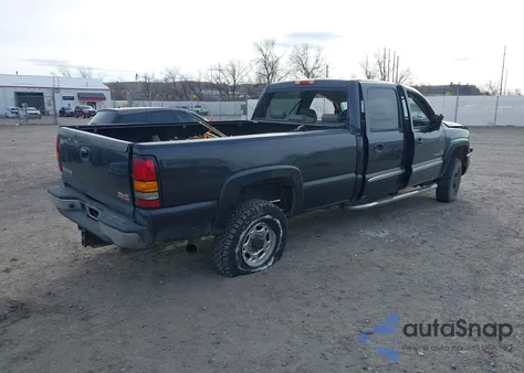 2004 GMC Sierra 2500Hd Slt from USA, damaged, VIN 1GTHK23114F106117